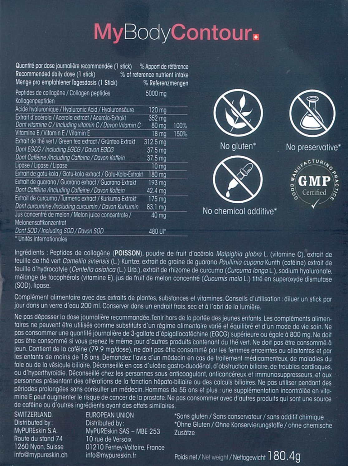 My Body Contour ® | Nutricosmetico